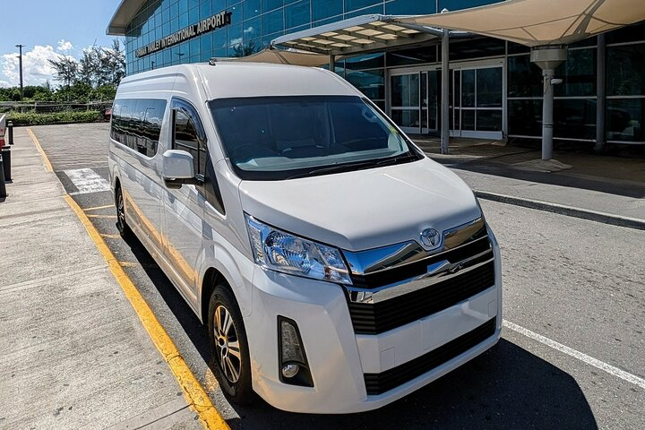 Our spacious 13-Seater Toyota Hiace – Perfect for Larger Groups!