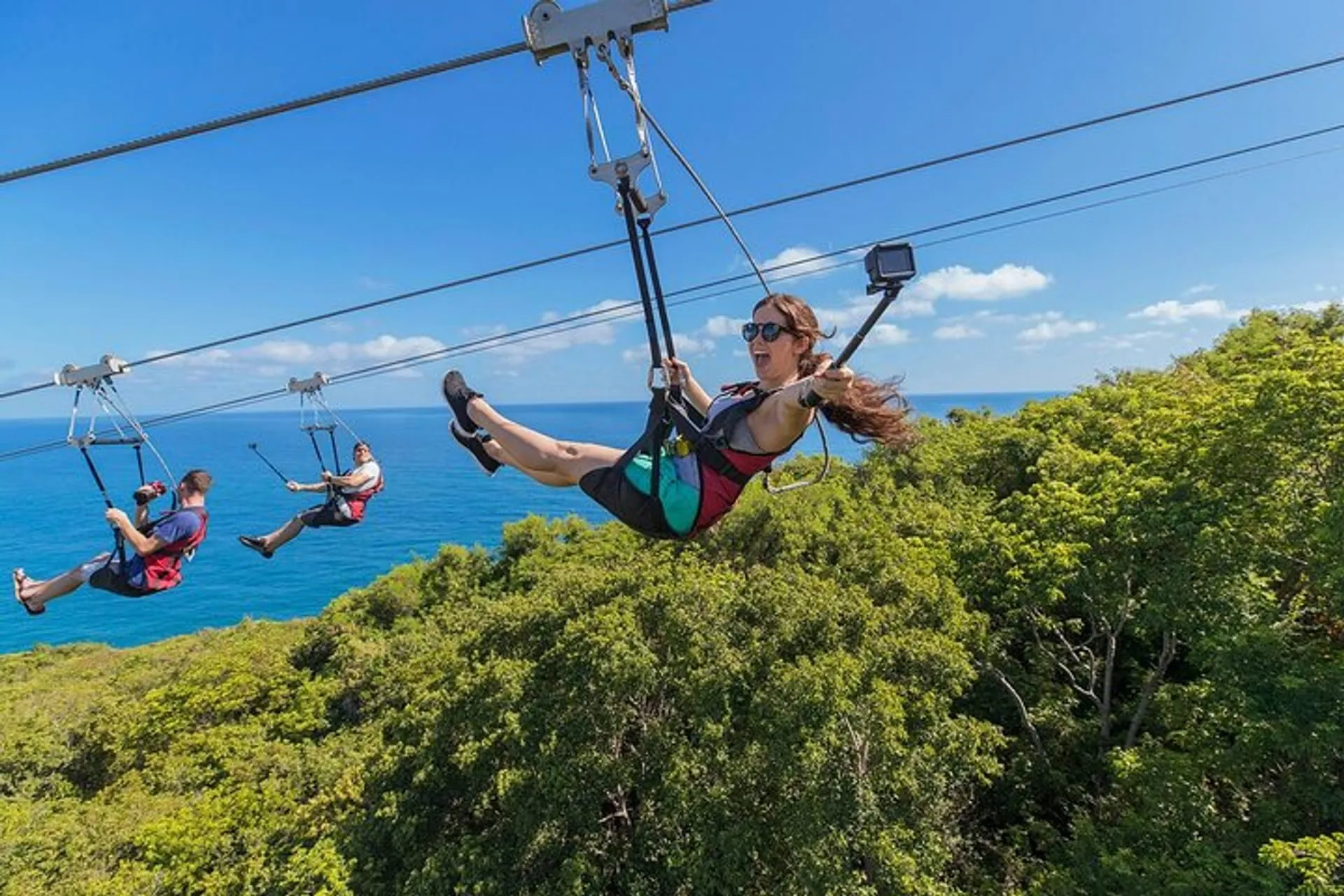 Atv and Zipline Inclusive Combo Tour with Private Transport From
