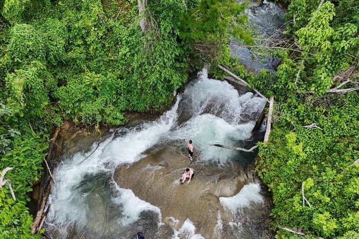 Hidden Waterfalls, Bird Sanctuary & Bamboo Rafting combo package - Photo 1 of 25
