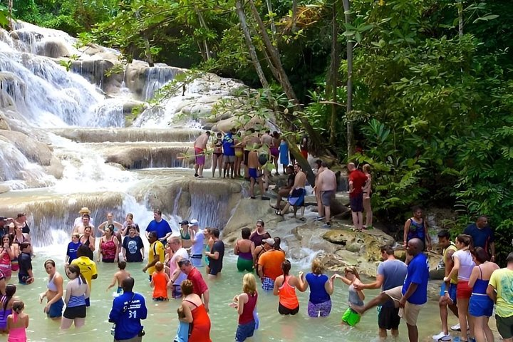 Dunn's River Falls and Blue Hole Falls Combo Day-Trip - Photo 1 of 23