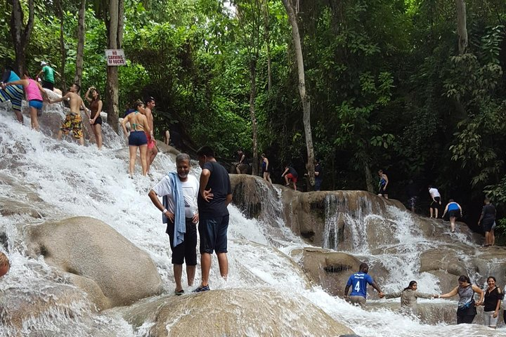 Dunn's River Falls in Ocho Rios Jamaica 