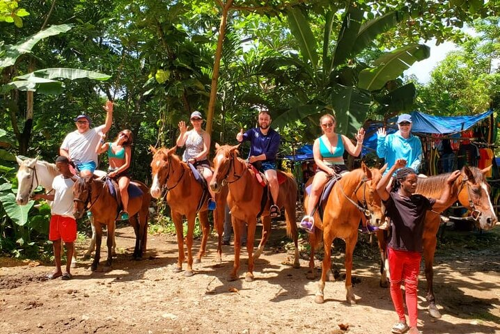  Full-Day Tour to Blue Hole Falls with Horseback Ride from Montego Bay - Photo 1 of 6