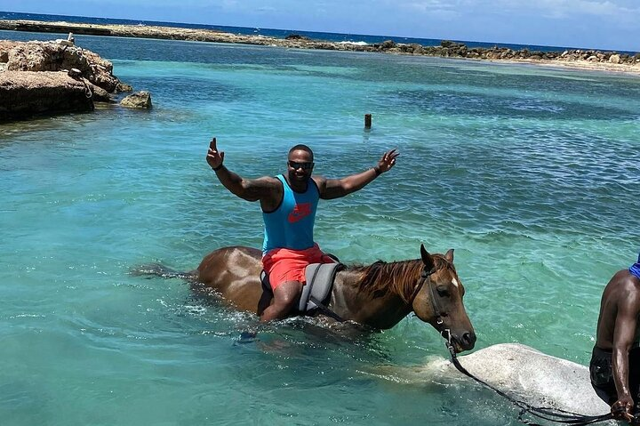 Horseback Ride & Swim guided Tour From Montego Bay with Pickup - Photo 1 of 6