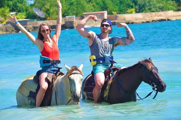 Negril 45-minute Guided Horseback Ride and Swim - Photo 1 of 8