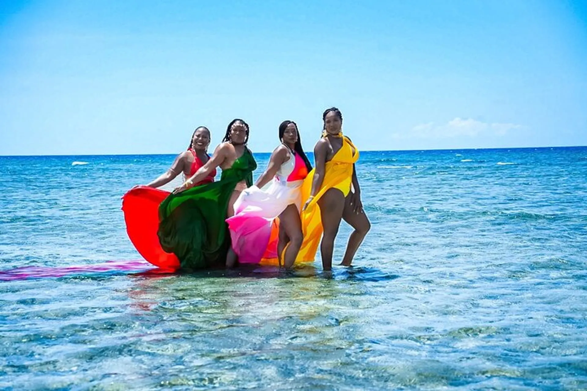 OceanShootJamaica Flying Dress, Montego Bay in Montego Bay | Pelago