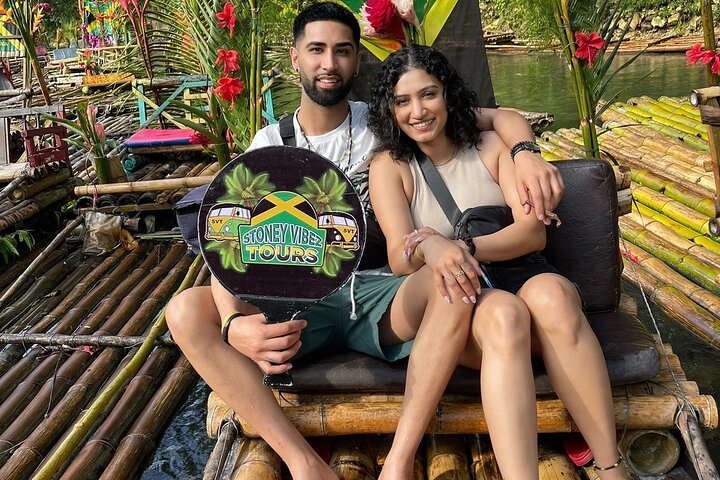 Bamboo Rafting with limestone foot massage and Ricks Cafe. - Photo 1 of 8