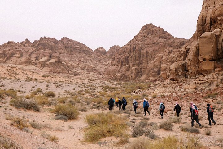 2 Days Guided Hiking Tour To Wadi Rum Jebal Al Hash - Photo 1 of 15