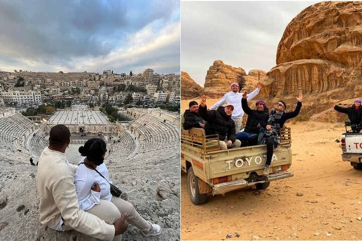 Amman &Wadi Rum: Jeep Tour, Bedouin Camp Escape &Culinary Journey - Photo 1 of 25