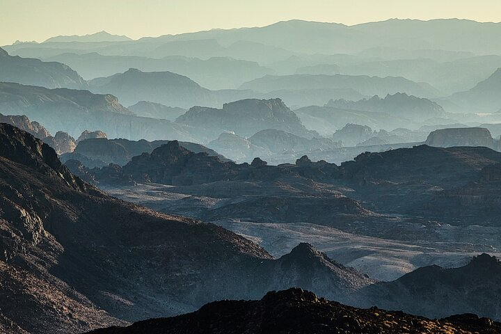 Unfolding mountains of Wadi Araba