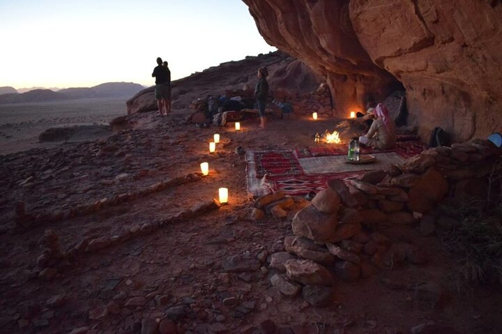Wadi Rum Jeep Tour with Cave Camping, Save 30% - Photo 1 of 9