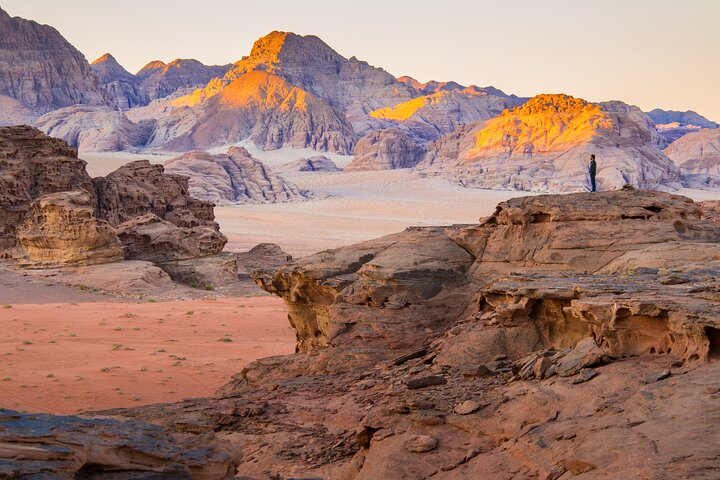 Private Tour of Wadi Rum Moon Valley from Wadi Araba Border Crossing - Photo 1 of 7