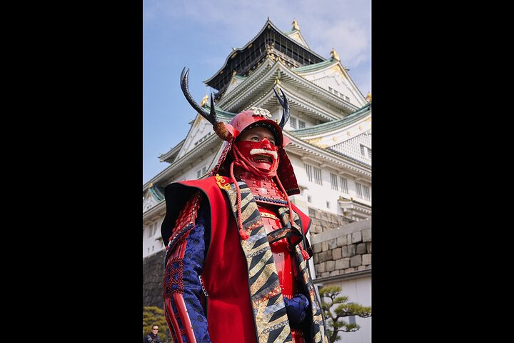 Immerse yourself in history with a stunning samurai armor experience at Osaka Castle. Master swordsmanship and create art as you explore the rich culture of the samurai tradition.
