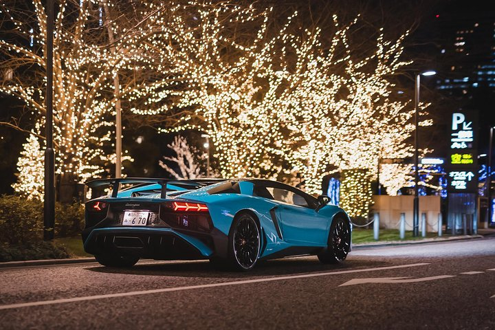 Cruise through Tokyo’s illuminated streets soaking in the city’s dynamic energy while driving or riding in your dream supercar making unforgettable memories in every turn.