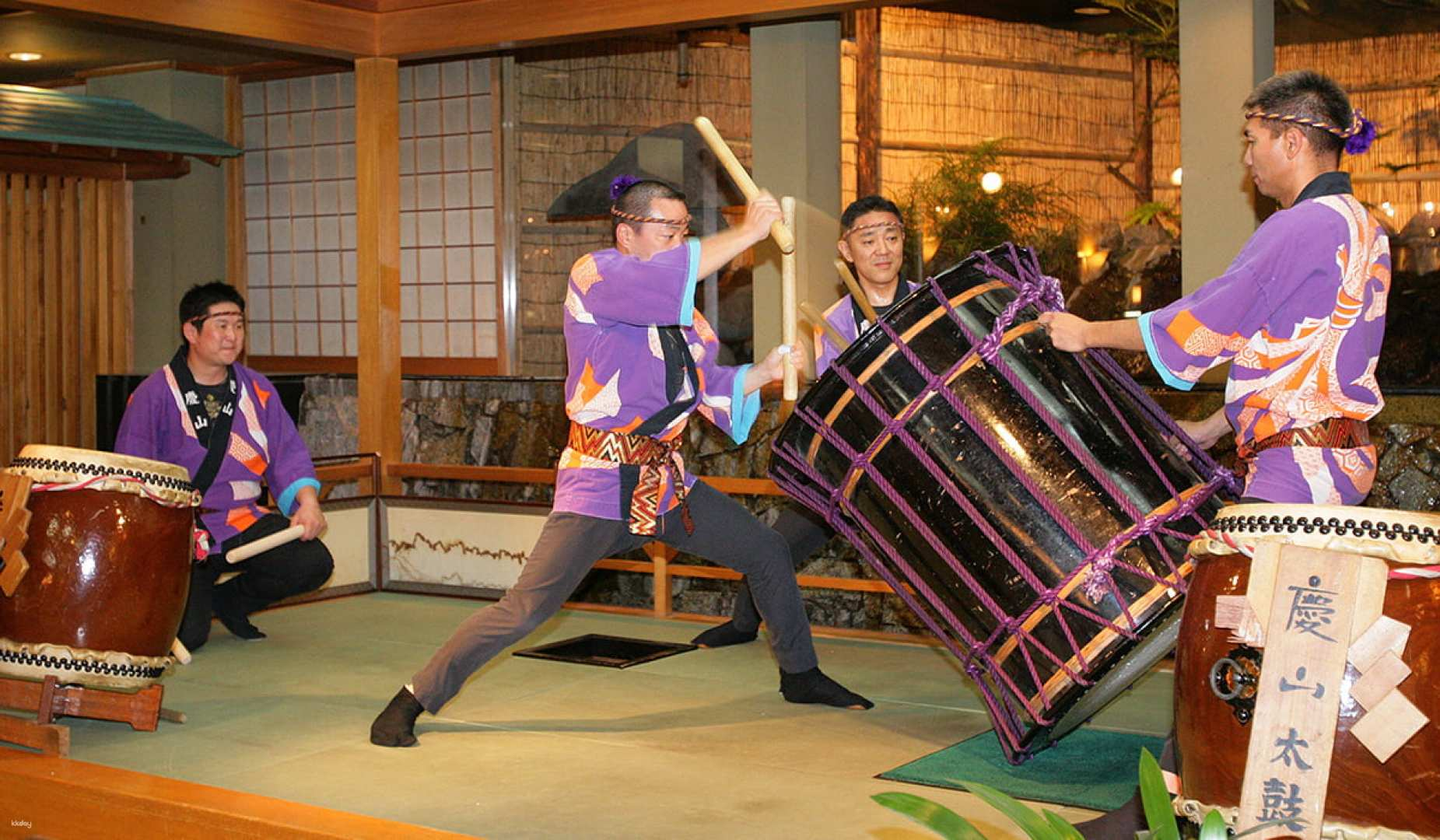 Fuji Isawa Onsen Hanayagi no Sho Keizan Japanese drum experience + hot spring and winery tour accommodation plan (Fuefuki City, Yamanashi Prefecture, Japan) - Photo 1 of 8