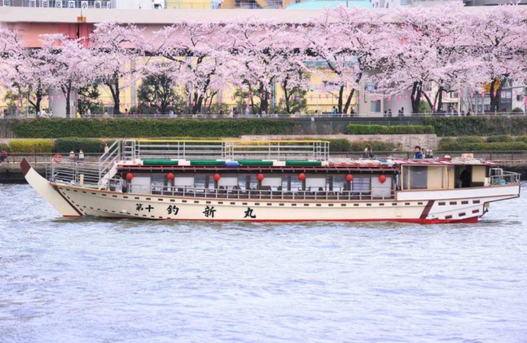 Savor traditional Japanese cuisine while cruising the Sumida River surrounded by stunning cherry blossoms and iconic Tokyo landmarks. Experience the city from a unique perspective with endless refreshments.