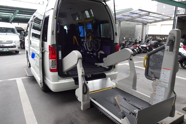 Explore the serene landscapes of Hakone with accessible transportation. Enjoy stunning views art museums and natural wonders all while traveling comfortably in a private wheelchair-friendly vehicle.