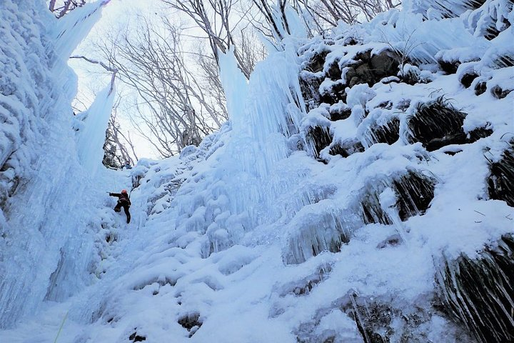 Bask in the beauty of winter Nikko in this unforgettable ice climbing experience - Photo 1 of 8
