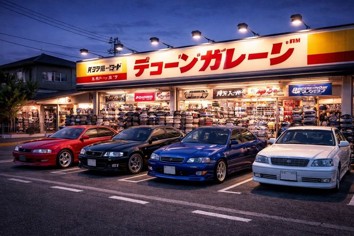 Daikoku Parking Car Meet and JDM Tokyo Drift Night Cruise Tour - Photo 1 of 11