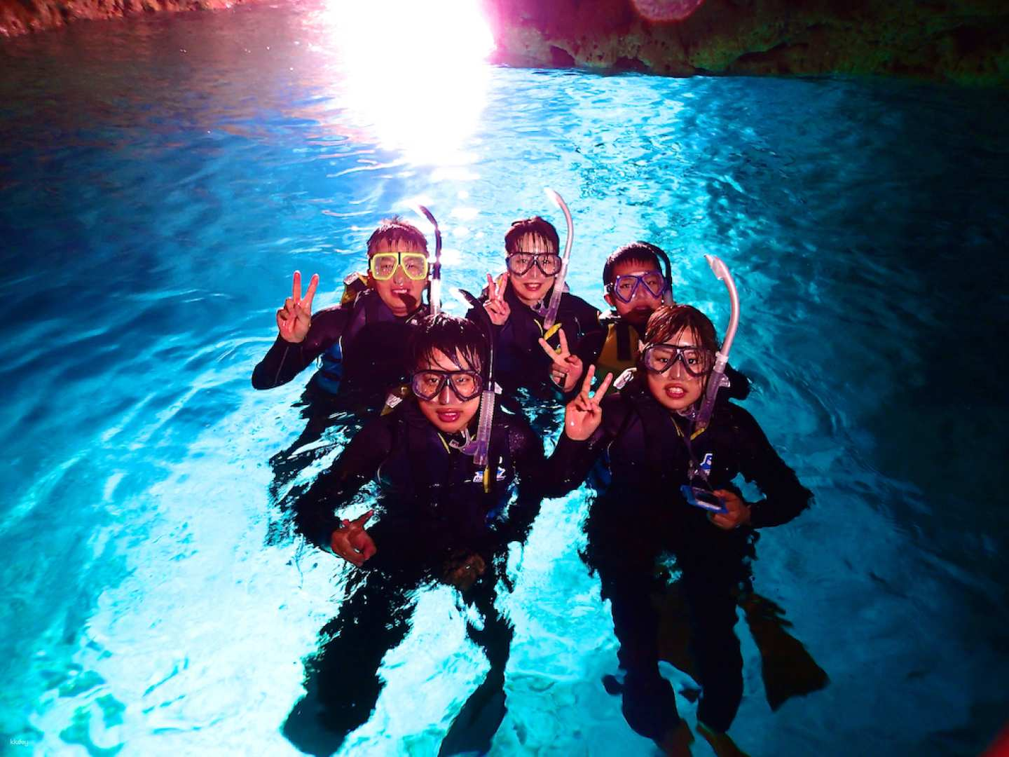 Cape Maeda, Onna Village | Blue Cave Boat Snorkeling Tour | Private Tour with Photo Data by Sea Lovers Okinawa - Photo 1 of 10