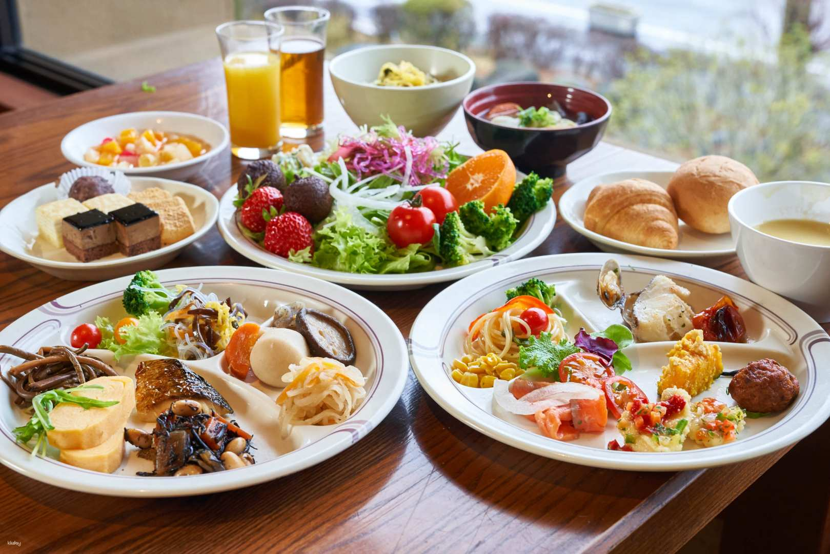 【Day Tour by Round-trip Bus】Mount Aso, Fureai Animal Kingdom & Aso Farmland with Healthy Buffet | Depart from Kumamoto - Photo 1 of 9