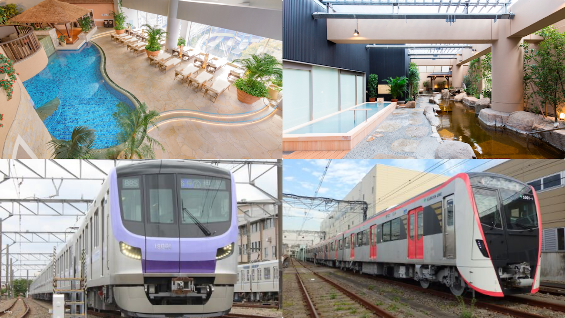 Dive into relaxation at Spa LaQua's serene baths and explore Tokyo effortlessly with unlimited subway rides. Experience the best of Tokyo's relaxation and convenience together.