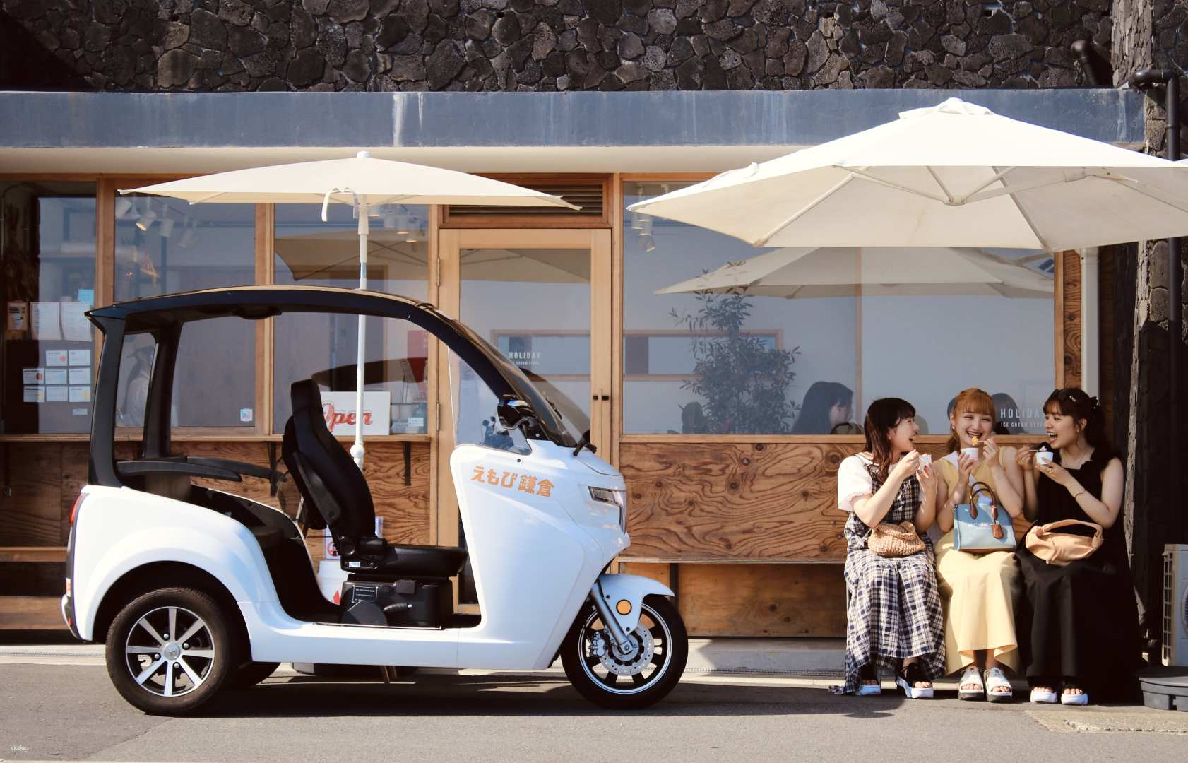 [Driver's license required] Electric Tuk Tuk 4-hour rental reservation (Kamakura City, Kanagawa Prefecture, Tuk Tuk) - Photo 1 of 9