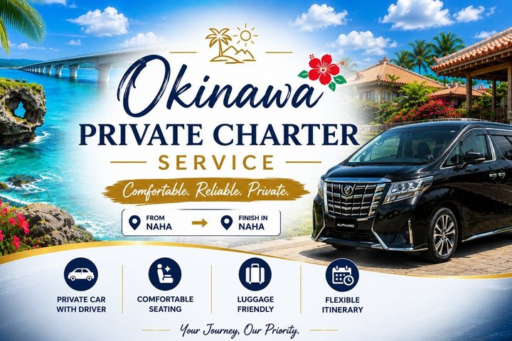 Okinawa Private Car Charter with Toyota Alphard & Hotel Pickup - Photo 1 of 8