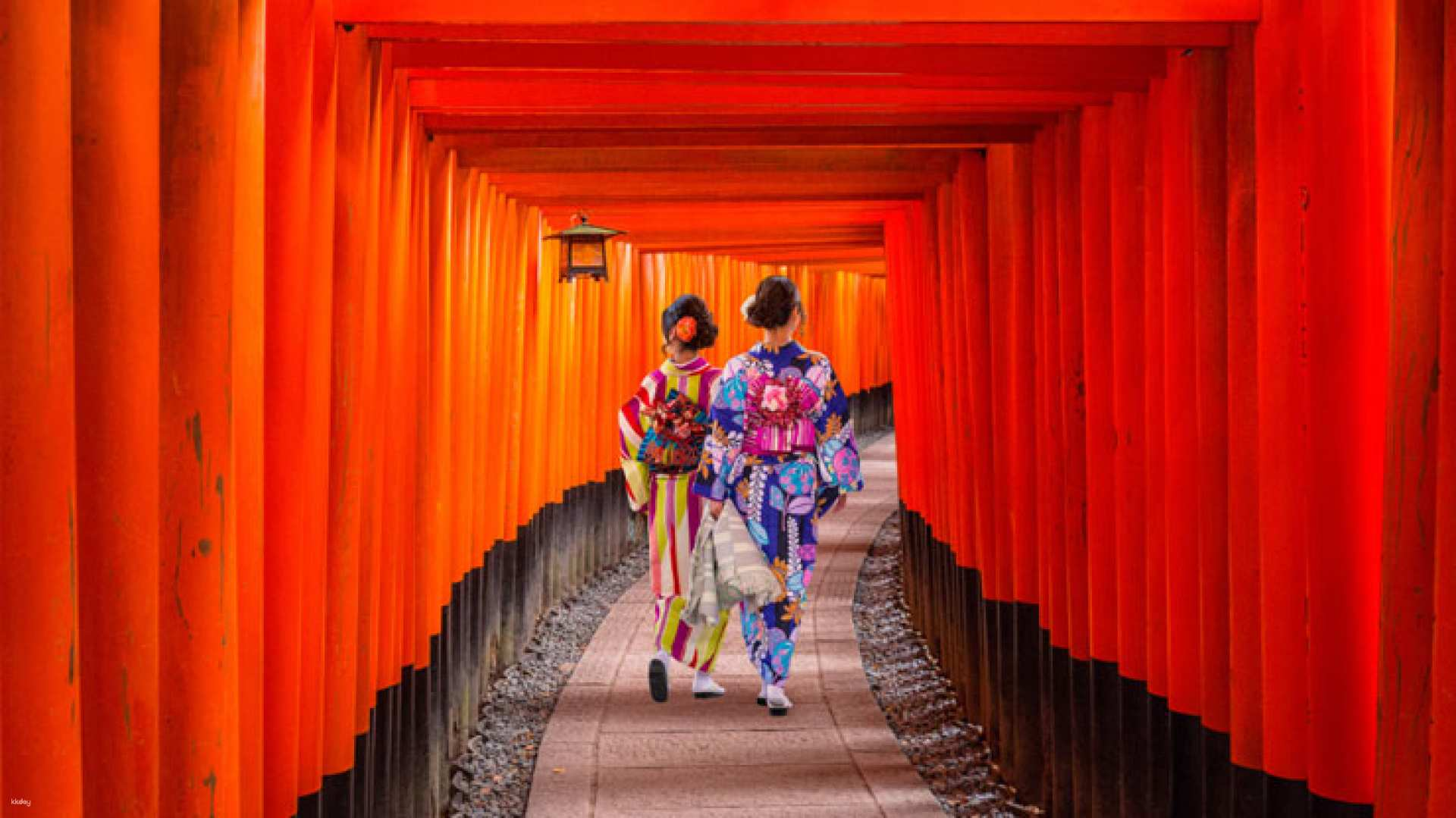 Explore the stunning red torii gates of Fushimi Inari dressed in traditional kimono or yukata creating unforgettable moments against a backdrop steeped in history.