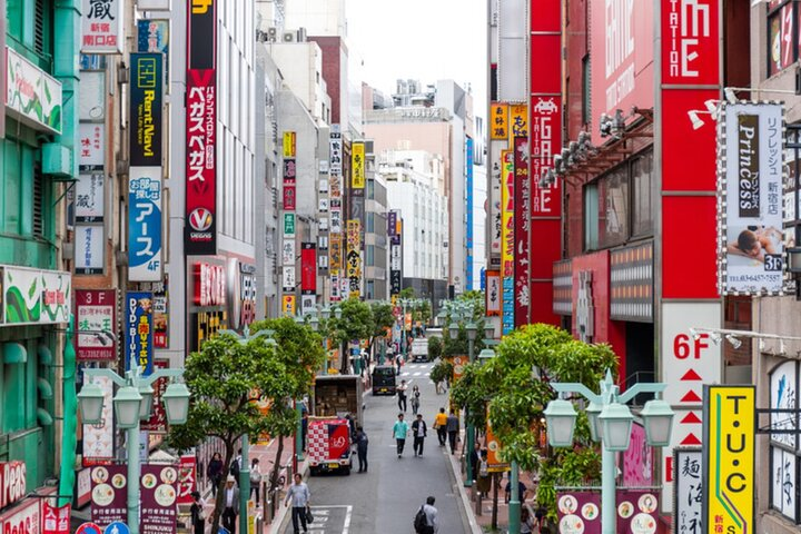 Experience Tokyo's unique blend of tradition and modernity as you wander through bustling streets lined with intriguing shops vibrant signs and the local culture waiting to be discovered.