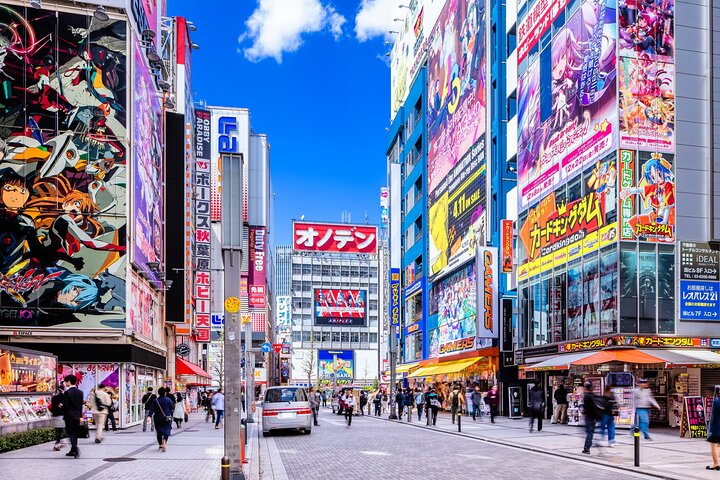 Dive into Akihabara's eclectic mix of anime and electronics where colorful storefronts and buzzing streets invite exploration and discovery of Japanese pop culture's wonders and treasures.
