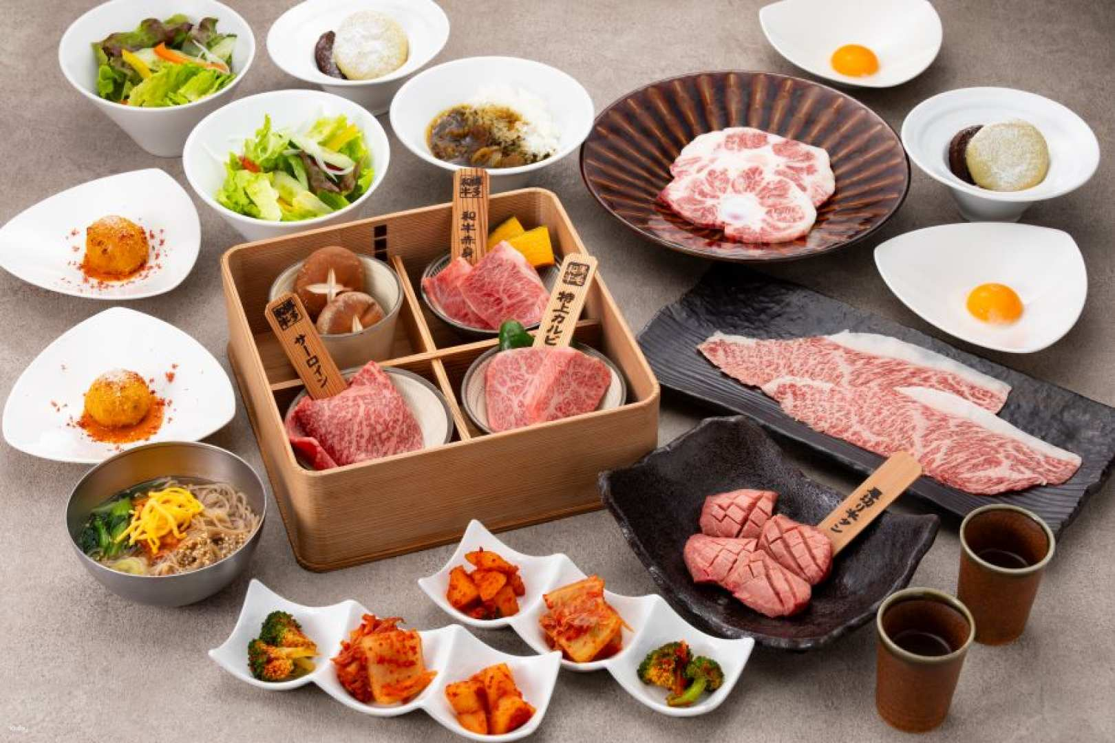 Experience a delightful culinary journey with expertly grilled Wagyu beef and a selection of authentic Korean dishes just moments from Hakata Station in Fukuoka.