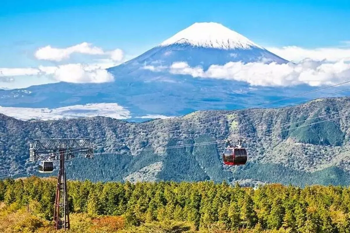View of Mt. Fuji from Hakone