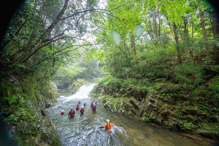 Finally challenge the waterfall climb