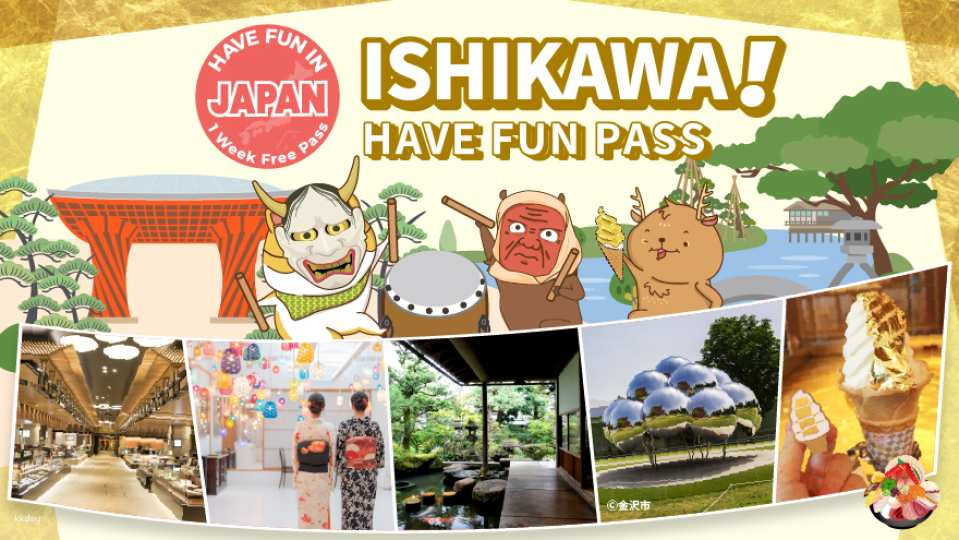 Have Fun in Ishikawa 1 Week Free Pass - Photo 1 of 6