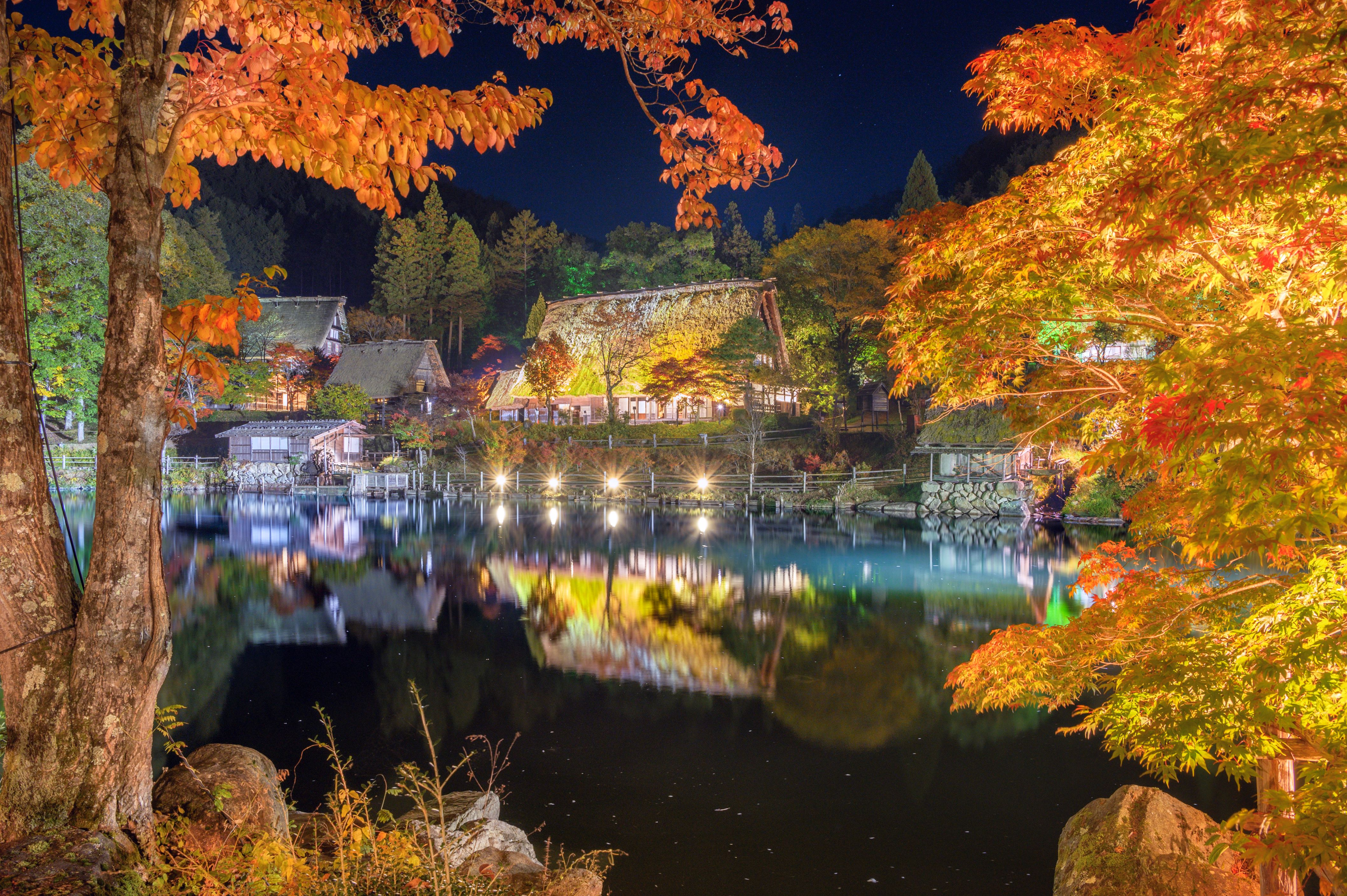 Hida Autumn Illumination and Takayama 1 Day Bus Tour from Nagoya - Photo 1 of 11