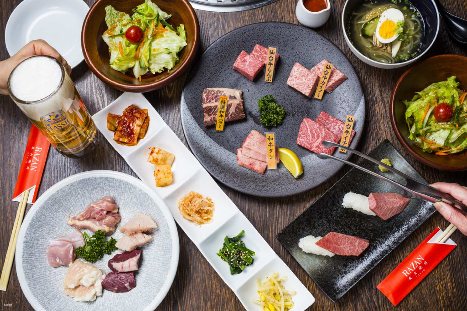 Hokkaido, Japan｜RAZAN Charcoal Grill Susukino Branch｜A5 Grade Wagyu Grilled - Photo 1 of 10