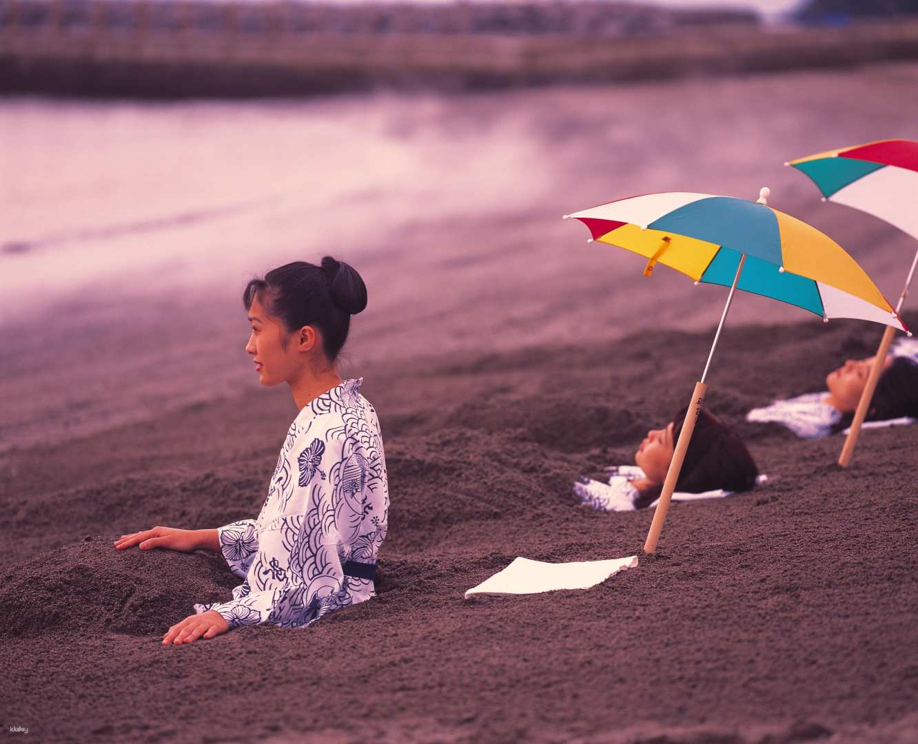 Japan Kagoshima｜Ibusuki Hot Sand Bath Experience｜Enjoy Chabushi and Okra Smoothie - Photo 1 of 7