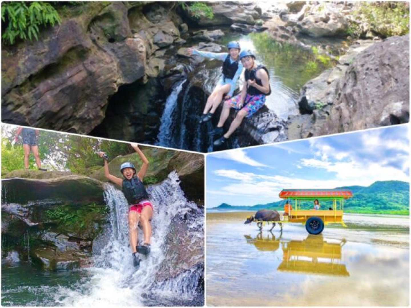 Departing from Iriomote Island | Jungle canyoning experience + Yubu Island sightseeing 1-day tour | Yubu Island admission fee included, buffalo cart ride included, free photo data - Photo 1 of 10