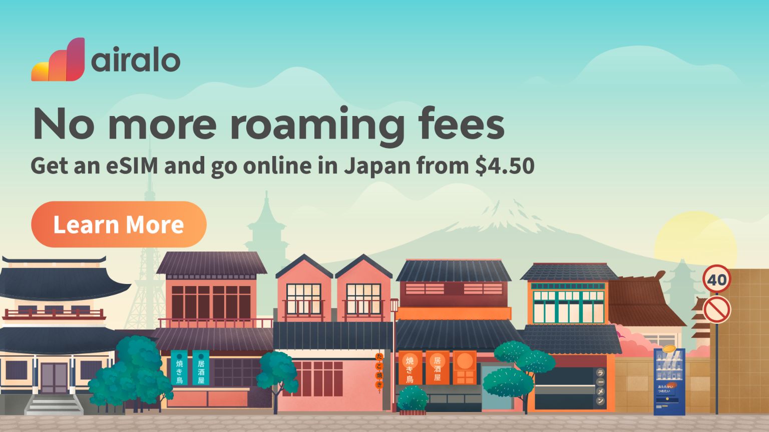 Experience seamless connectivity in Japan as you explore traditional streets and modern marvels. Stay online effortlessly with the Airalo Japan eSIM Data Pack perfect for every adventurer.