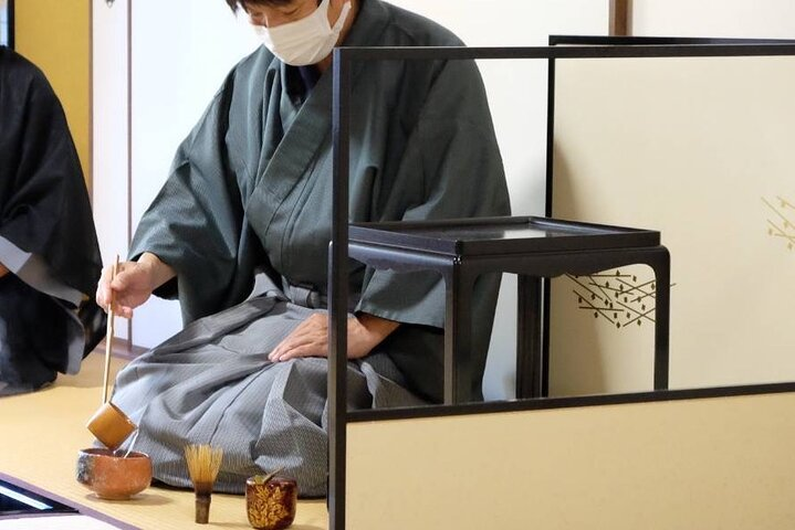 Japanese Style Room Tea Ceremony Class in Marugamemachi - Photo 1 of 12