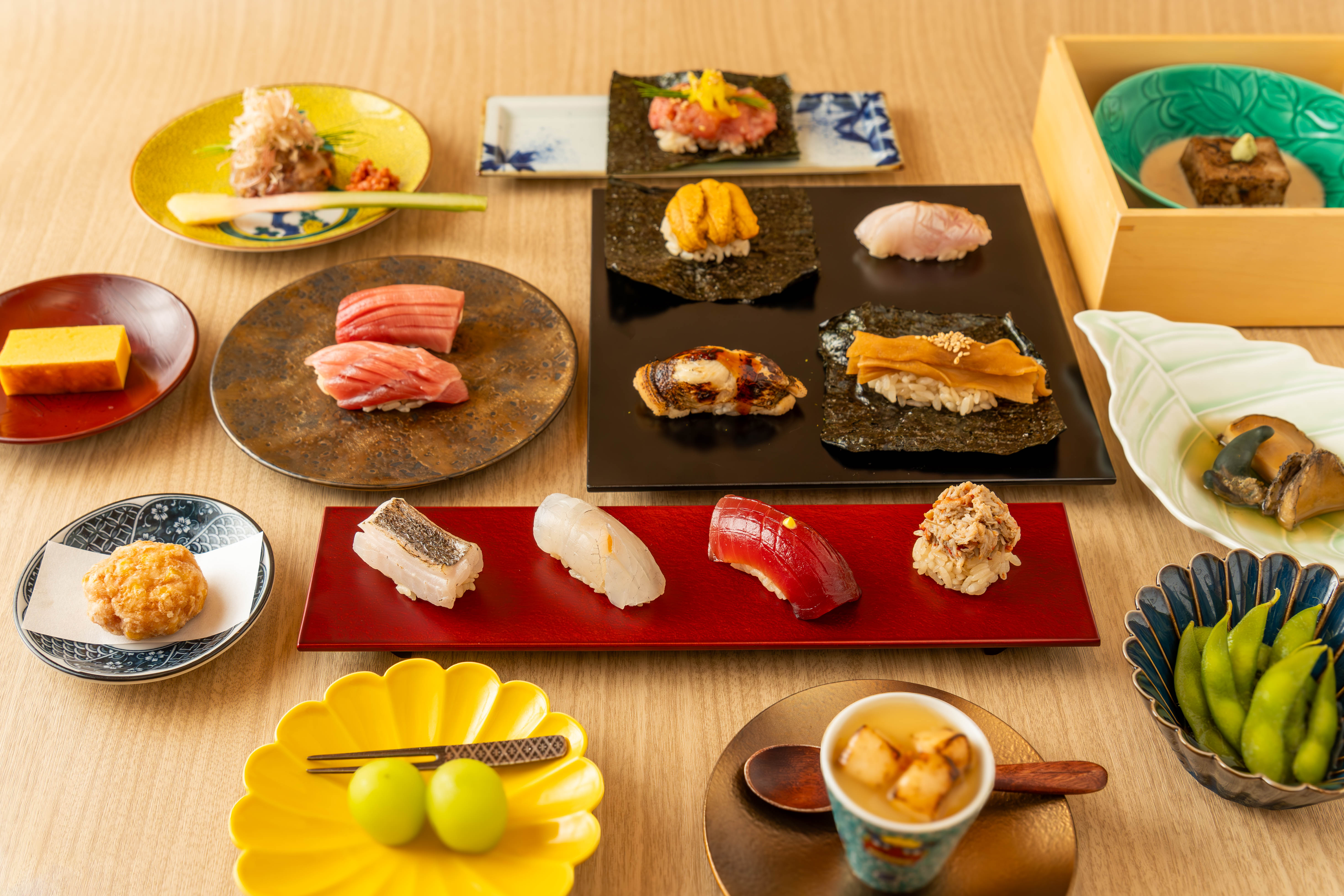 Indulge in the delicate artistry of Edomae sushi where each handcrafted dish reflects seasonal freshness promising an exquisite culinary journey in a serene setting.