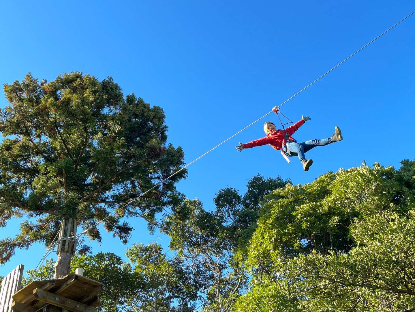 Just 30 minutes by car from Fukuoka city! Take an aerial walk in the Aburayama forest! Treetop athletics that the whole family and friends can enjoy [Forest Adventure Aburayama Fukuoka] - Photo 1 of 9