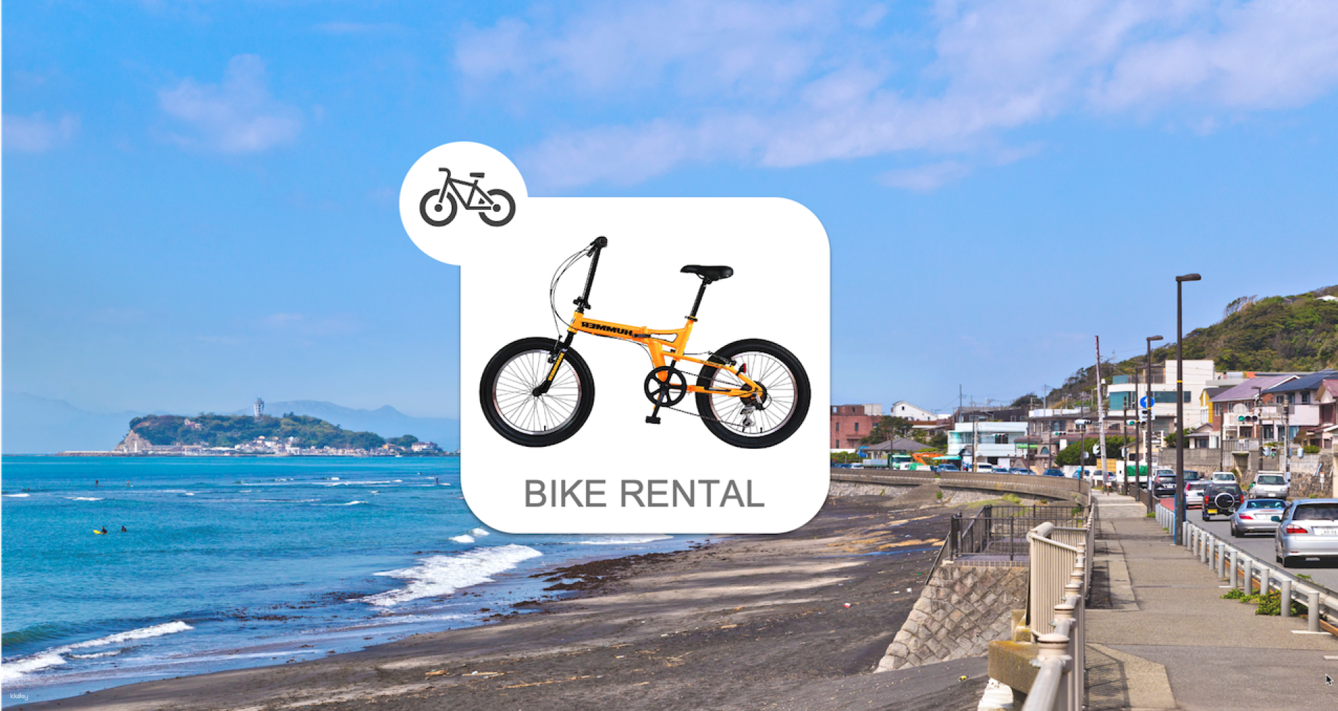Kanagawa, Japan｜Enoshima bicycle rental・Daily rental with unlimited rides/Shonan Local Wave - Photo 1 of 4