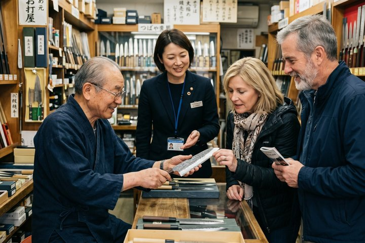 Kappabashi Knife Shopping Tour with Government-Licensed Guide - Photo 1 of 25