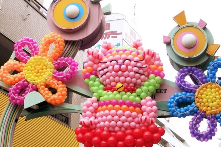 Step into a whimsical world where colorful balloon art meets the charm of Harajuku. Explore delightful treats and hidden gems that celebrate Japan's cutest culture and creative cuisine.