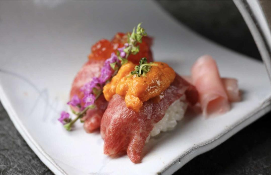 Experience the unique flavors of Saga and Kobe beef at Koshitsu Wagyu Yakiniku Gin Namba Branch. Delight in the perfect blend of melt-in-your-mouth tenderness and rich marbling ideal for meat lovers.