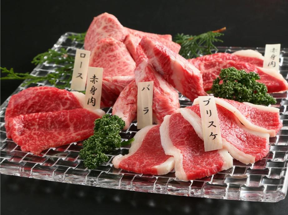 Indulge in the exquisite textures and flavors of Kuroge Wagyu beef meticulously prepared and served fresh showcasing the rich culinary traditions of Osaka’s finest Yakiniku experiences.