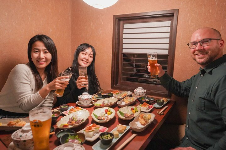 Kyoto Night Foodie Tour in Gion (9+ dishes + 6 Sake tastings) - Photo 1 of 25