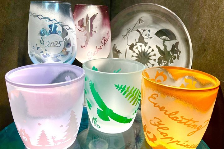 Lets Make Cool Glasses with Sand Shaving Glass Crafts - Photo 1 of 25