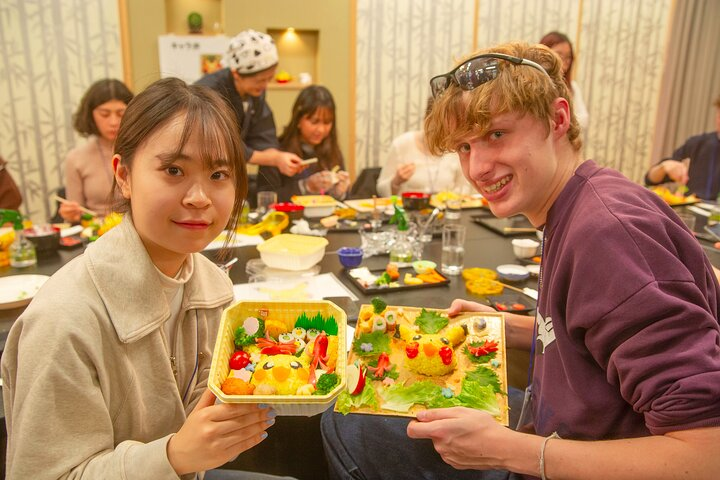 Creative culinary fun awaits as participants skillfully craft Pikachu bento blending Japanese traditions with character-inspired dishes making it an exciting experience for families and food lovers alike.